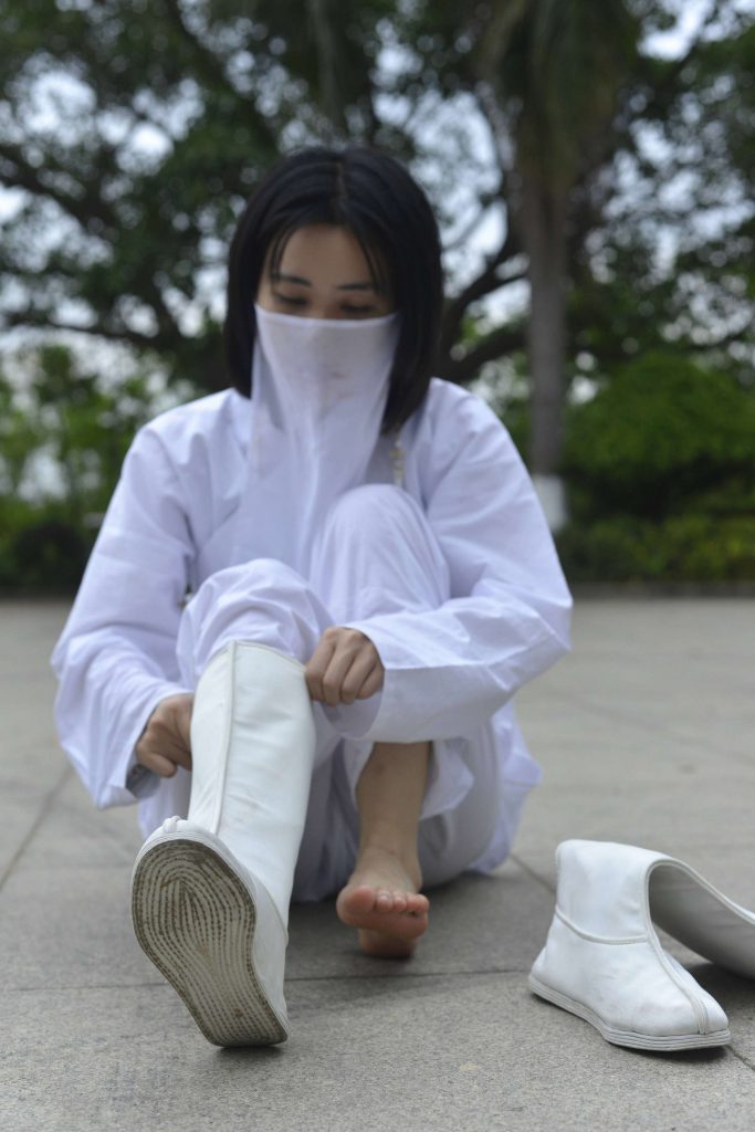 993期：许静 – 别错过落日与夕阳 棉袜-第4张