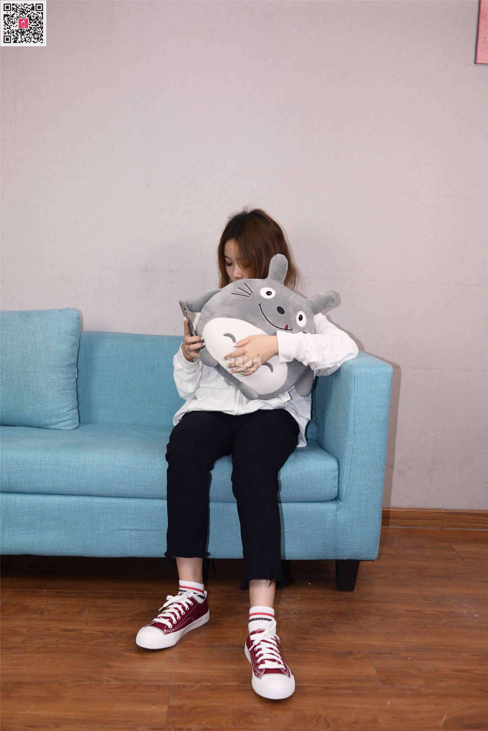 121期：筱嫣 – 小熊剪了指甲变成了小能 棉袜-第1张