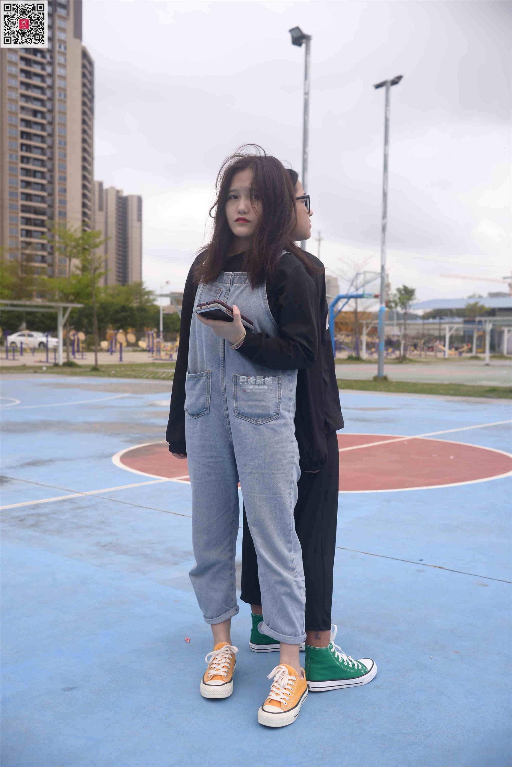 298期：温妤&小惠 – 温暖的春 棉袜-第1张
