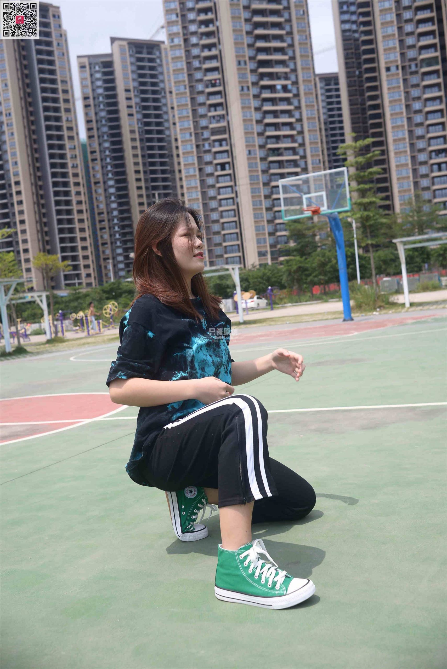 349期：小凌 – 路旁的花朵 船袜-第1张