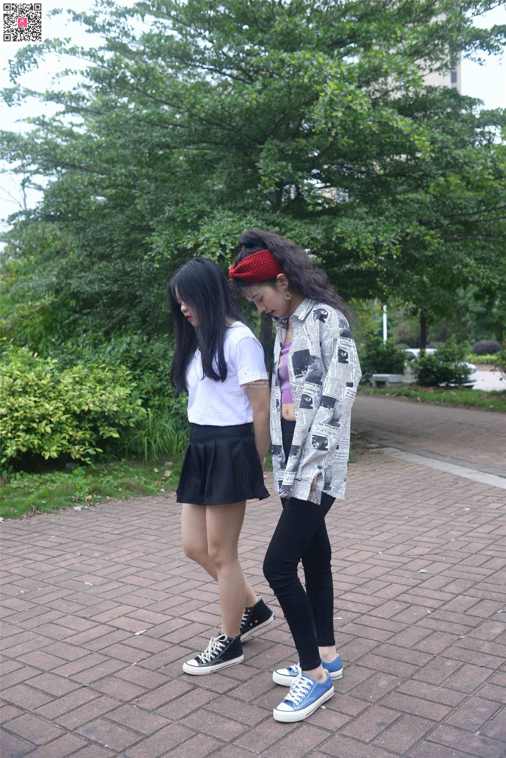 361期：小蓓&兜兜 – 五月的天不骄不躁 棉袜-第1张