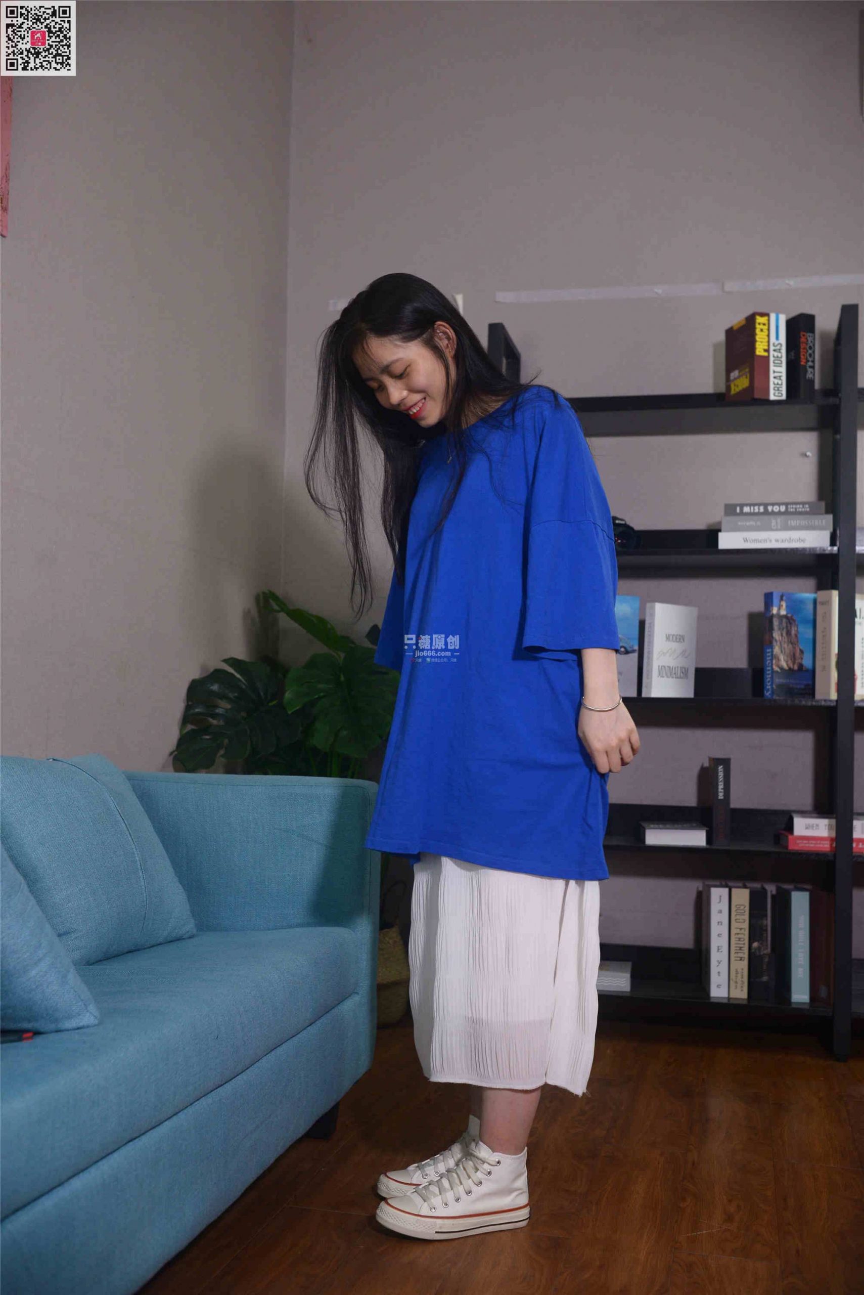 386期：婧琪 – 草莓味的心事 棉袜-第1张