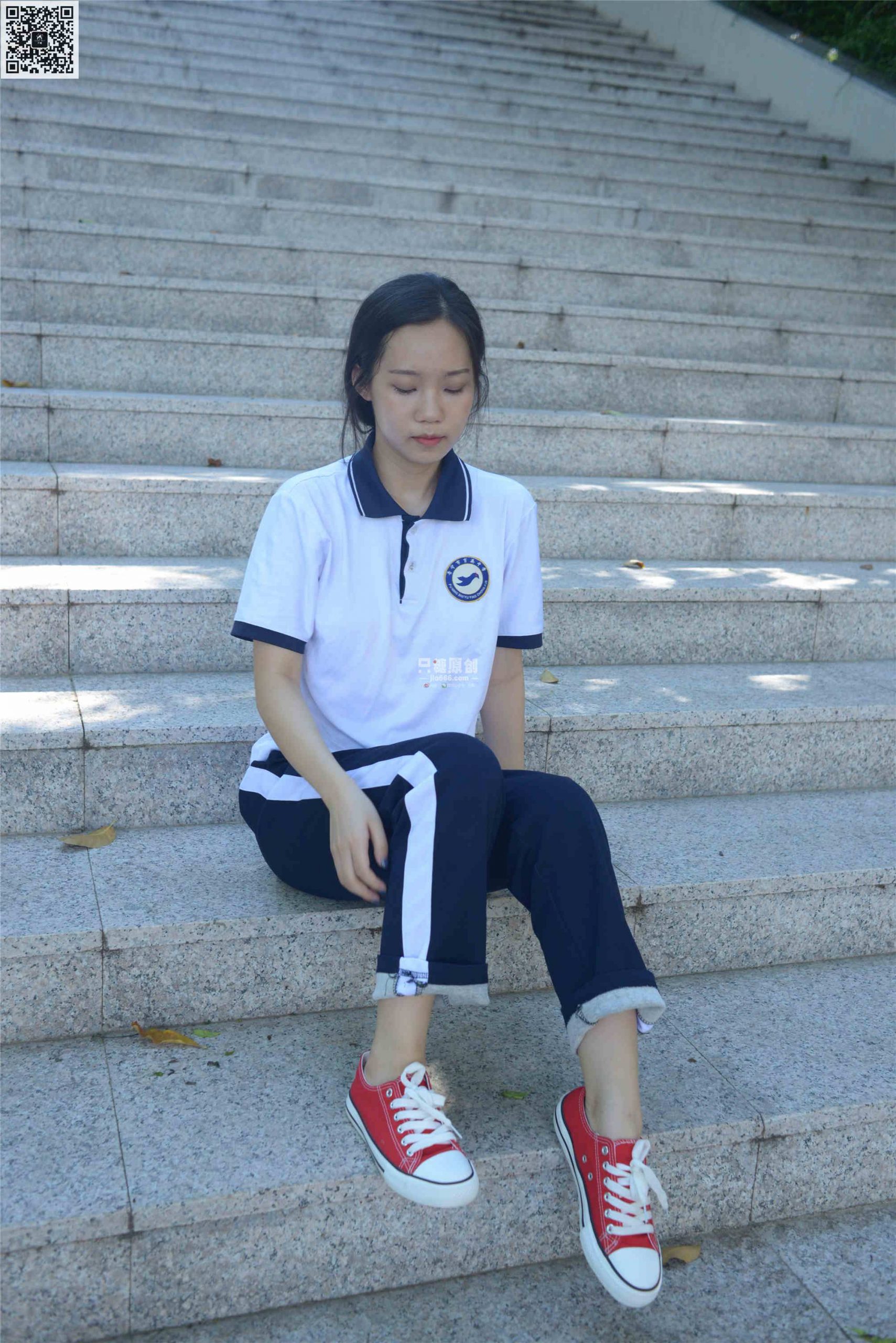 457期：小美 – 一个下午全是美好 船袜-第1张