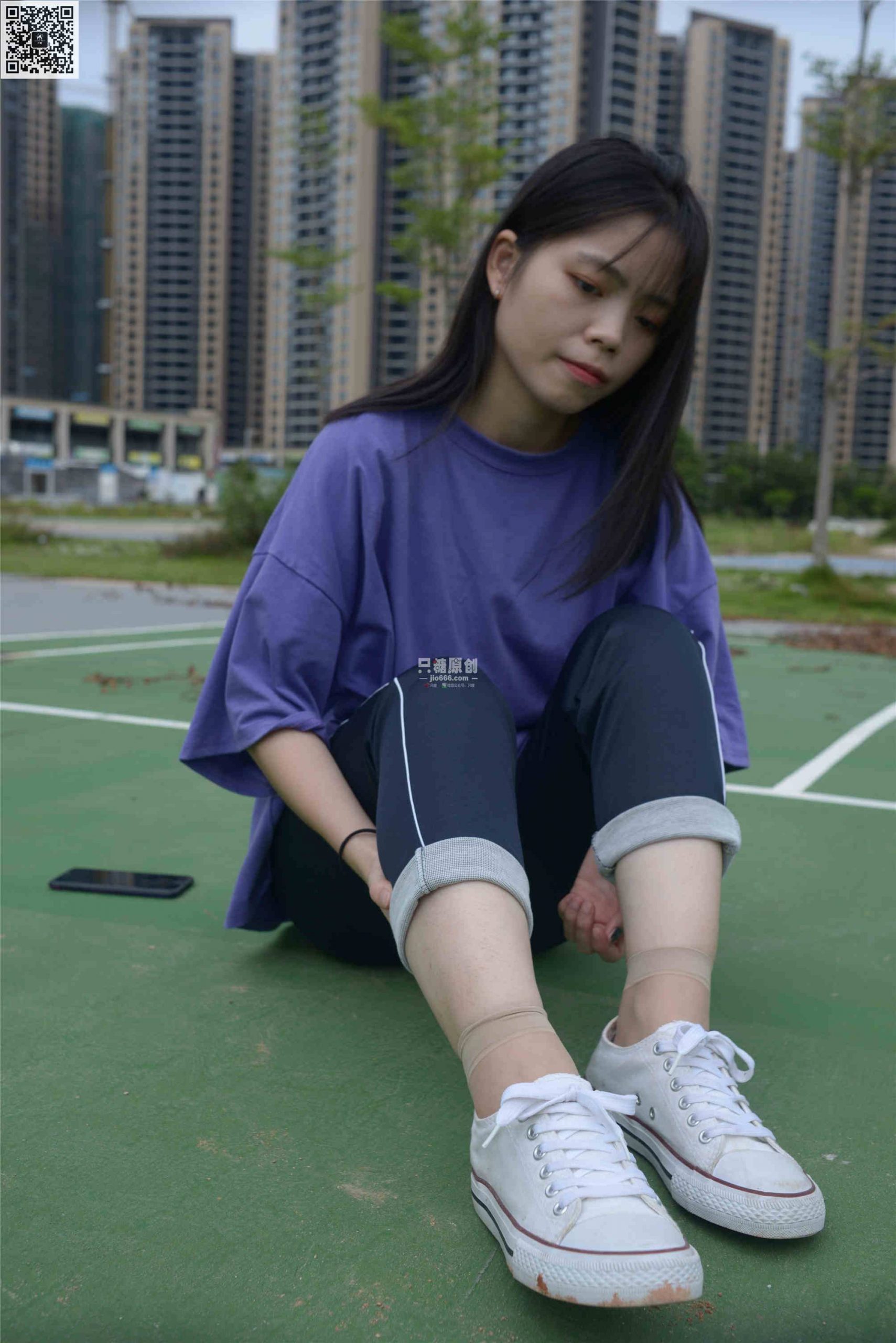 495期：婧琪 – 秋的遇见 短丝-第1张