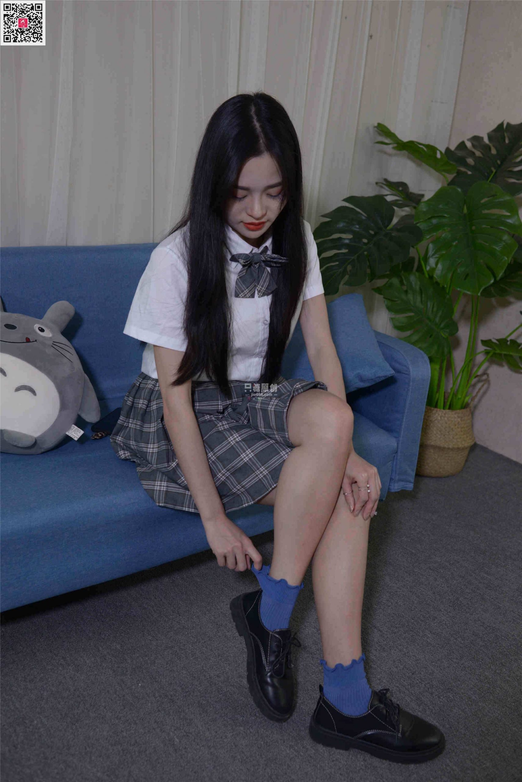 537期：文文 – 心随花开 棉袜-第1张