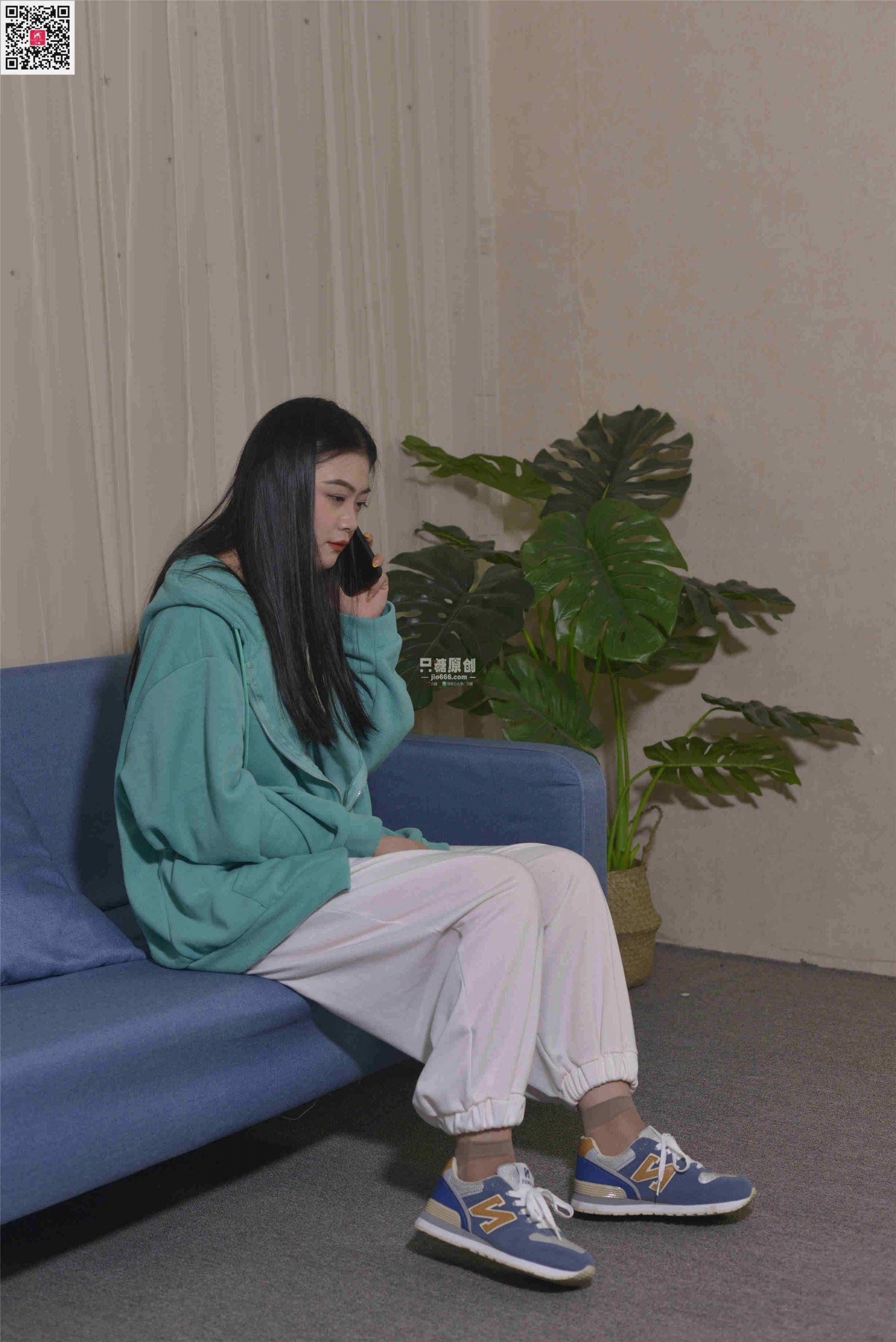 597期：瑶瑶 – 蓝色的落日 短丝-第1张