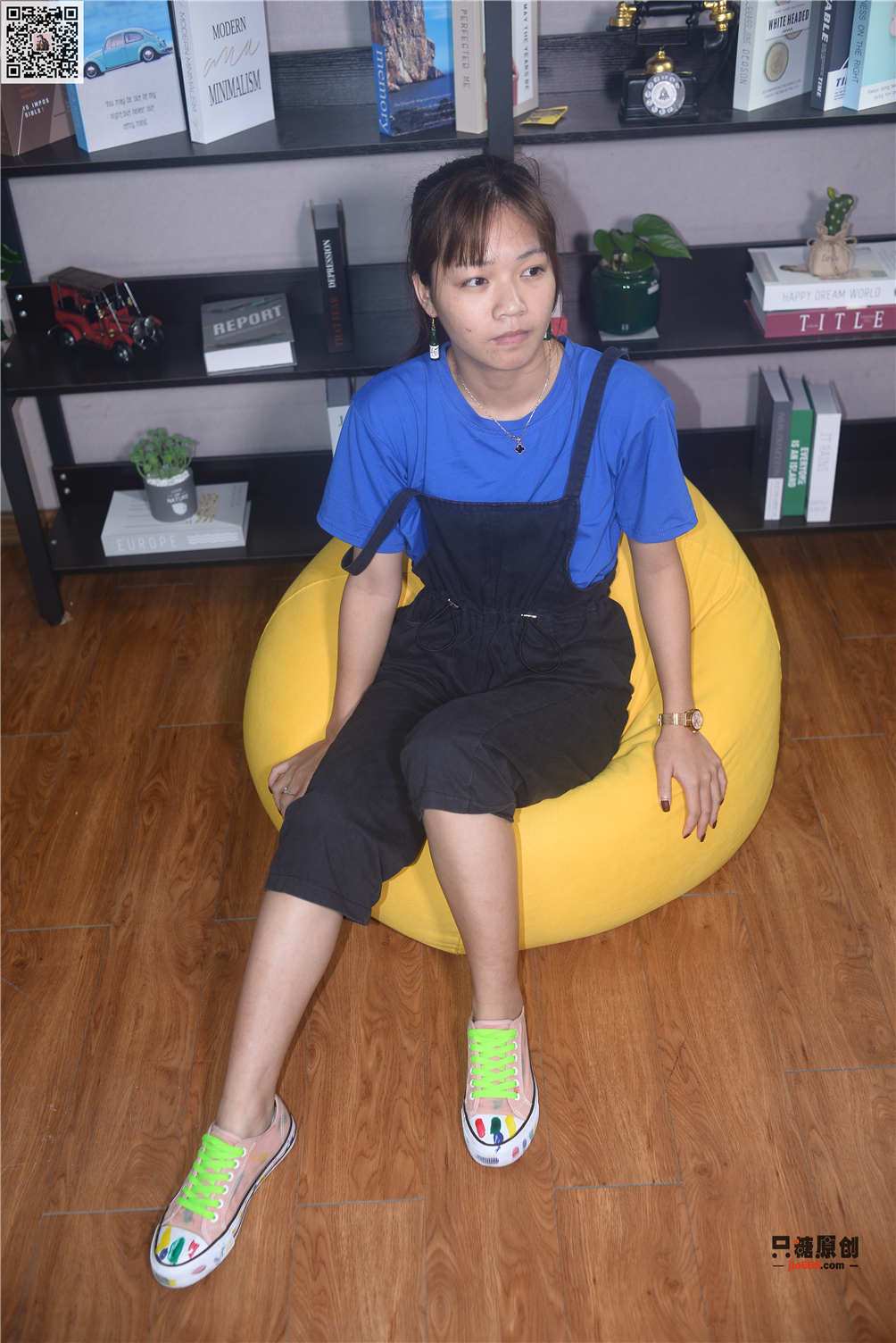 797期：小婷 – 圈子虽小至心就好 船袜-第1张