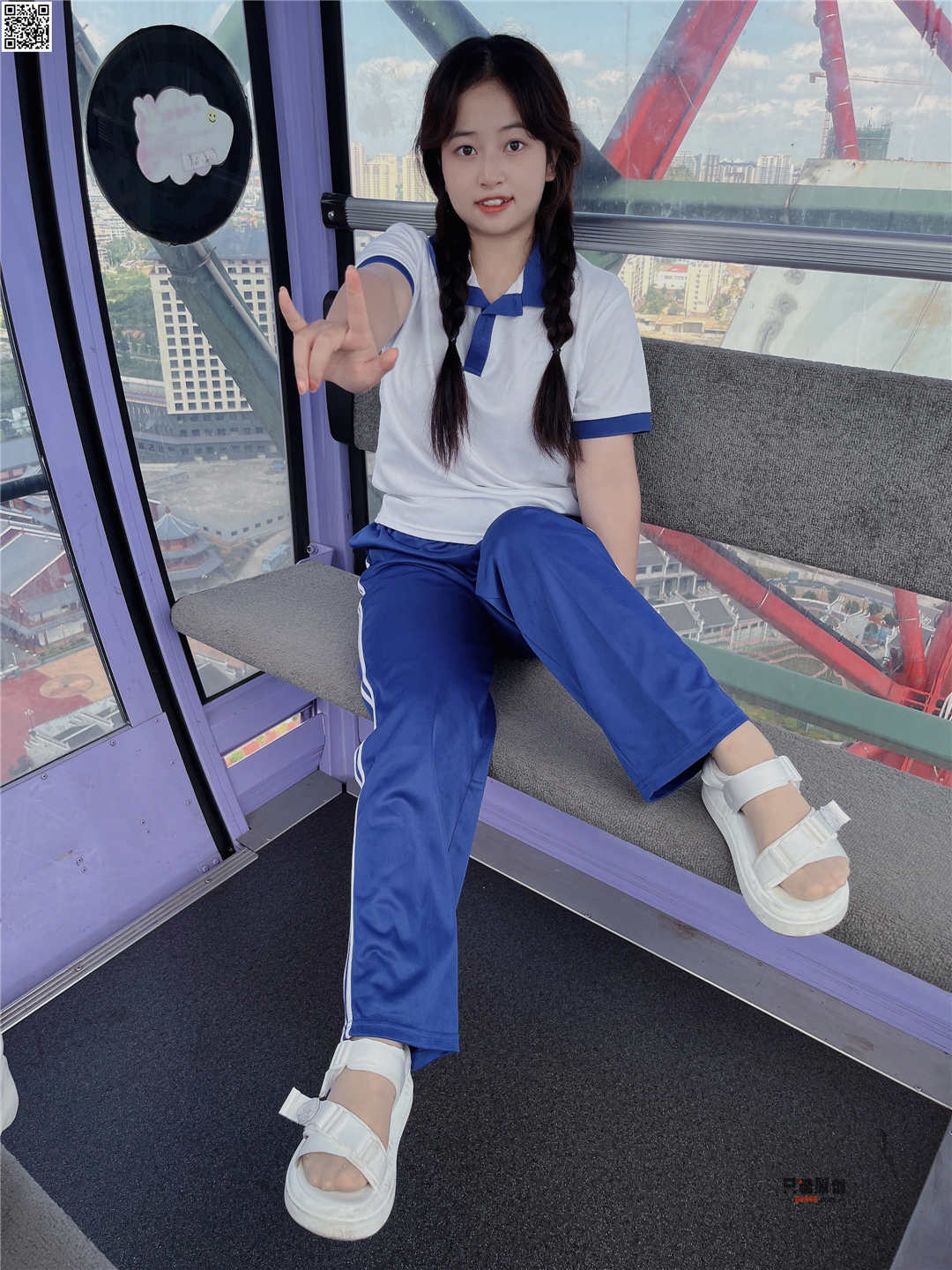 【纯图】851期：宝儿 - 诗与墨香 短丝-第1张