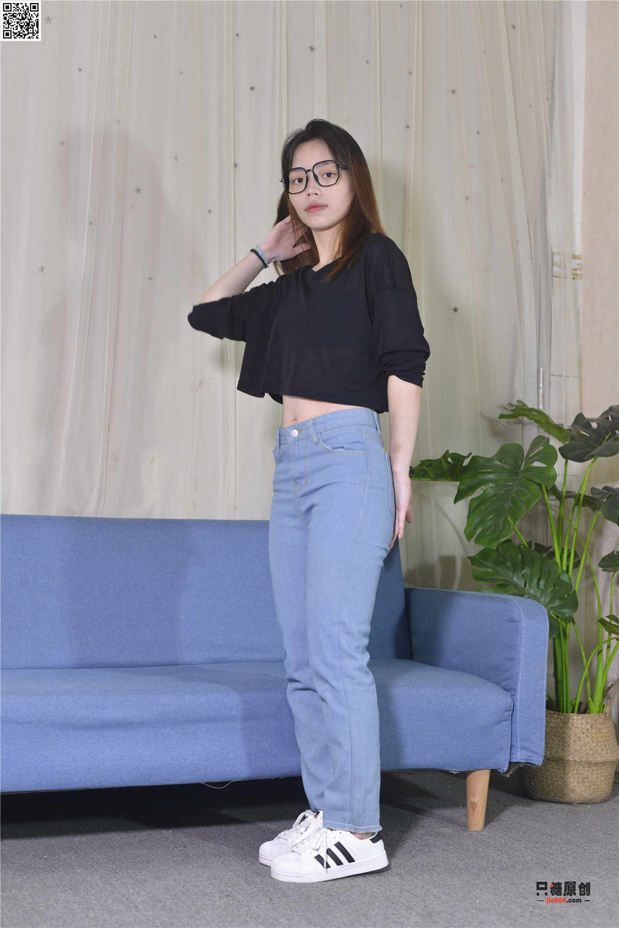 878期：婧琪 - 漫若浮光 船袜-第1张