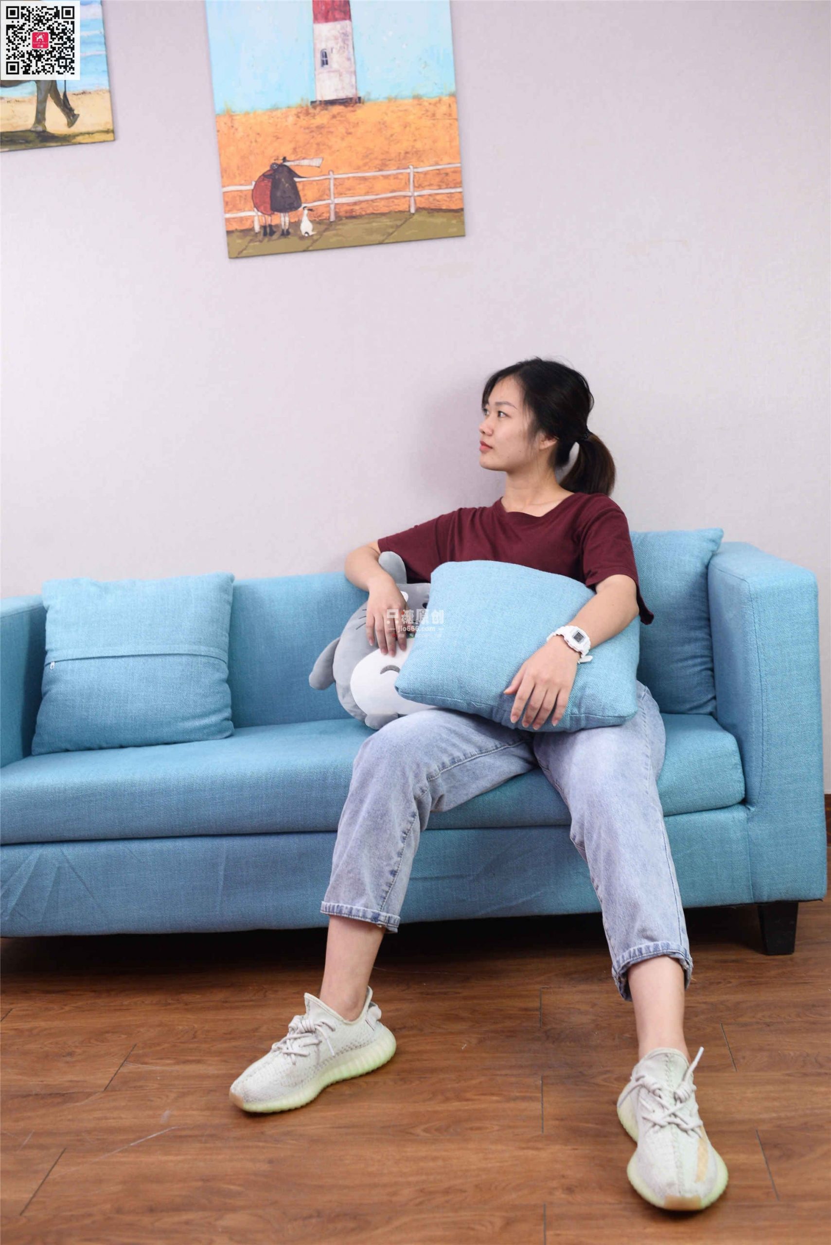 88期：拾柒 – 微风偷亲了小叶子，晚霞看见便红了脸 船袜-第1张